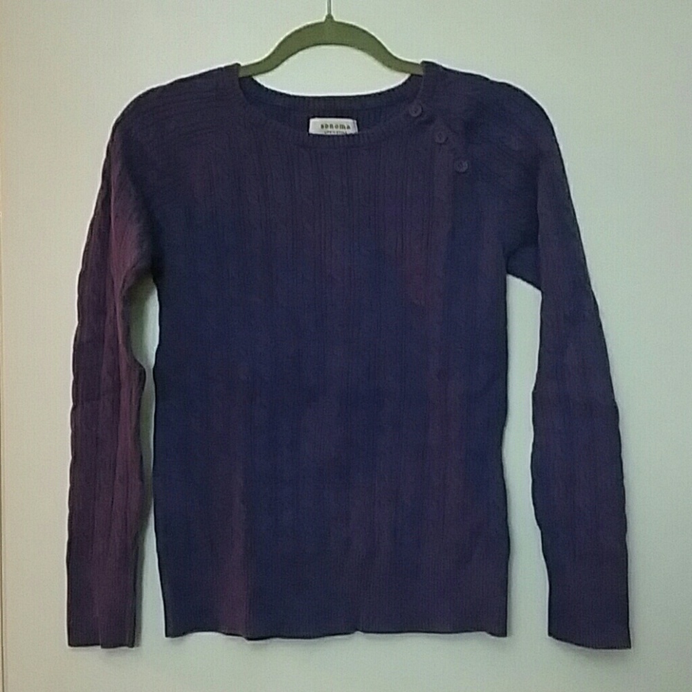 EUC Sonoma Cute Purple Sweater